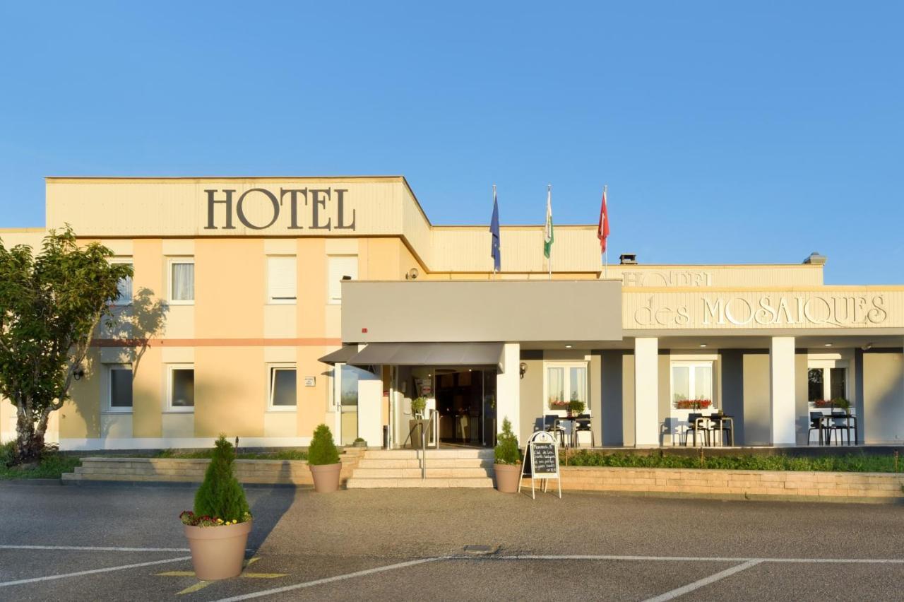 Hotel Des Mosaiques Orbe Exterior photo